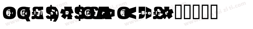 PopulistDisplay Rg Bold字体转换